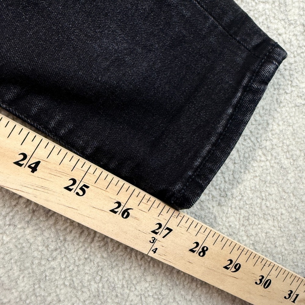 American Eagle Outfitters Womens Skinny Jeans Black Next Level Stretch Denim 4 - Picture 6 of 7